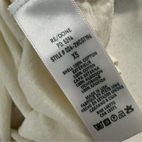 Re/Done Womens Comic Graphic Cotton T-Shirt Size XS - Picture 5 of 6